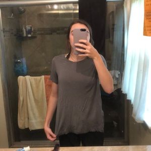 grey old navy basic shirt M